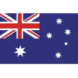 Men Australia cricket team flag