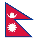 Men Nepal cricket team flag