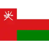 Men Oman cricket team flag