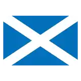 Men scotland cricket team flag